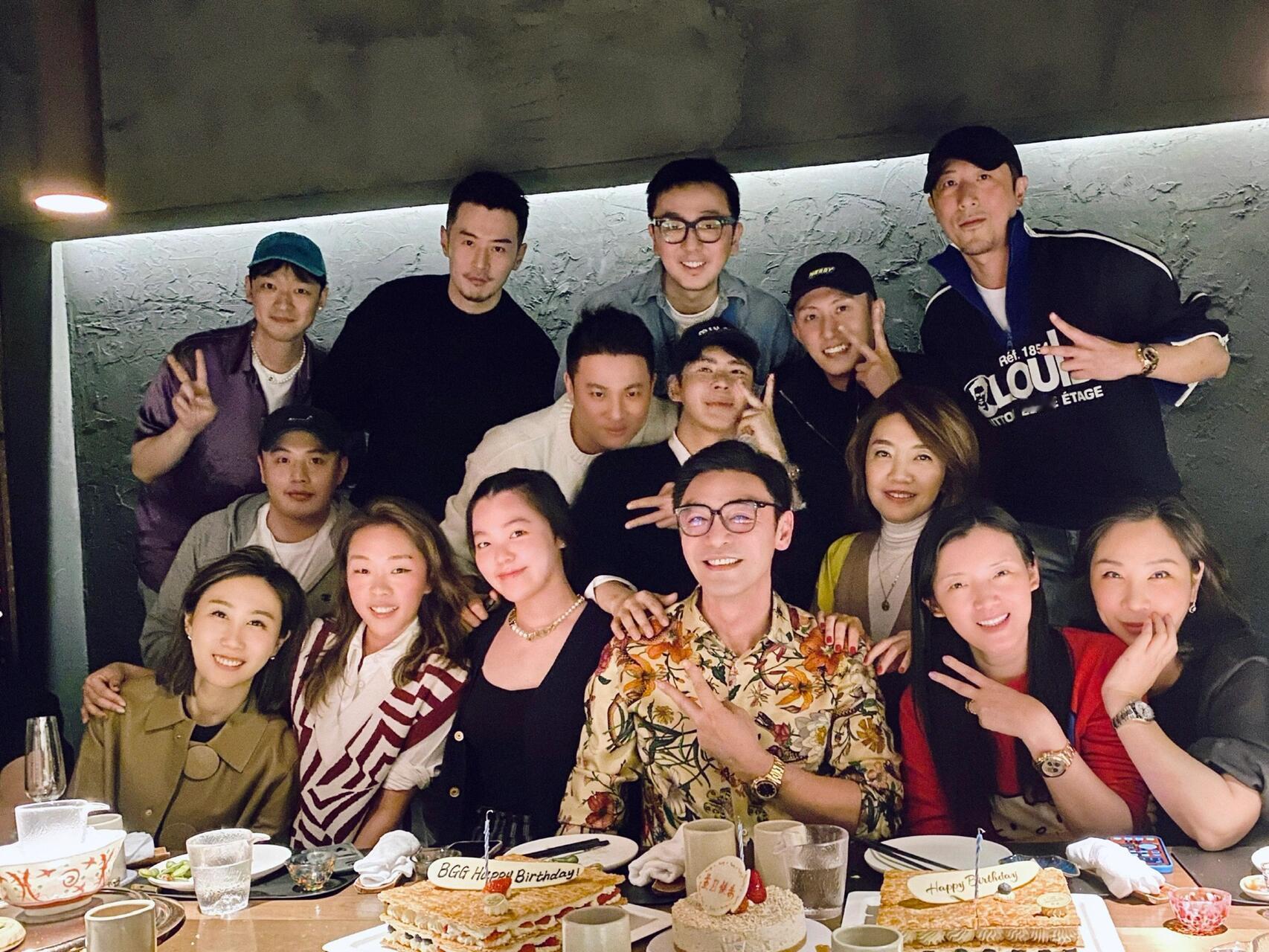 黄景瑜︱合影系列20230910 BGG生日聚餐20231009 另一场生日聚餐