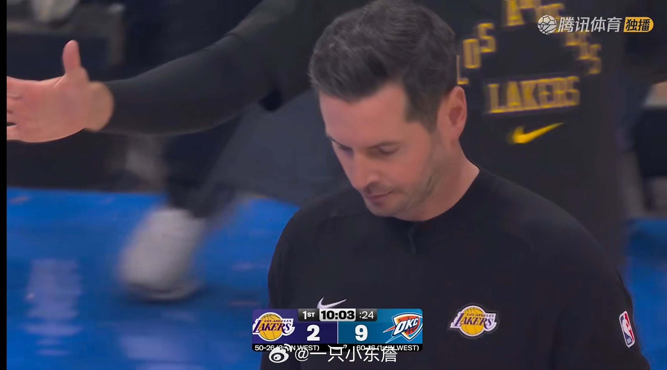 控制失误湖人vs雷霆