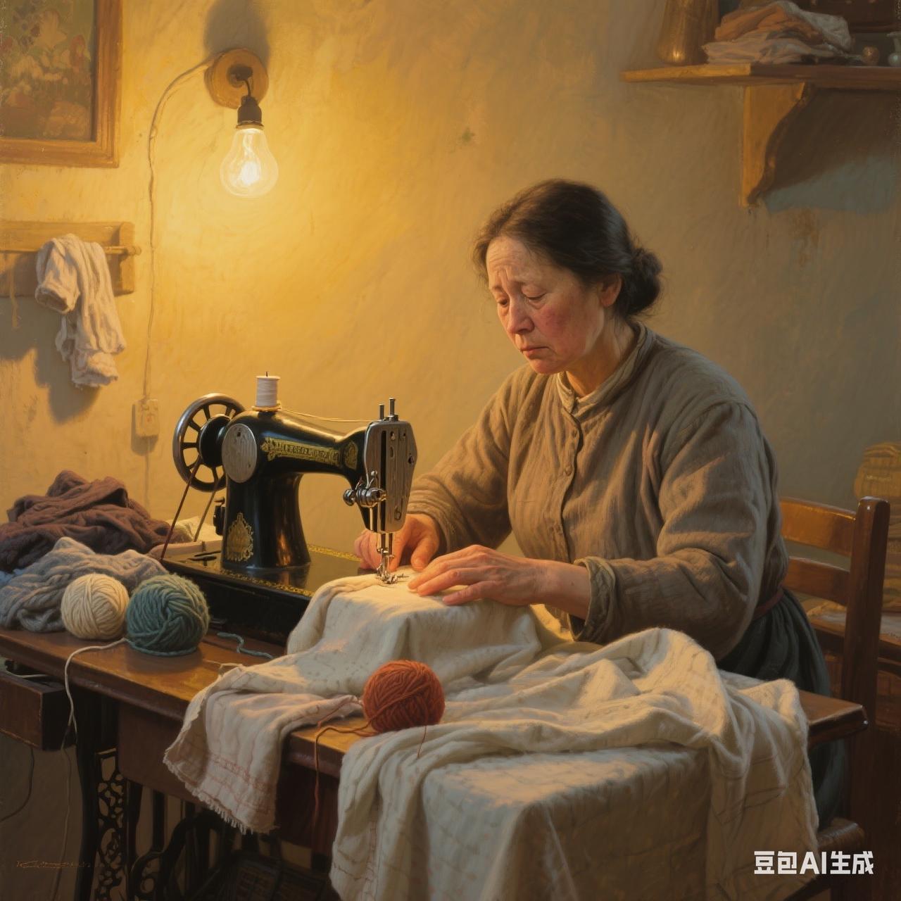 沉默的织者

那篇题为《我的母亲》的高考作文突然在网络上走红时，我正在食堂里用勺