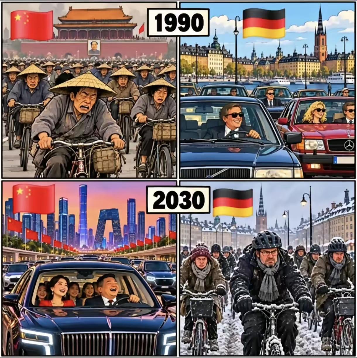 三十年河东三十年河西！ ​​​

这就是一心一意谋发展的力量！