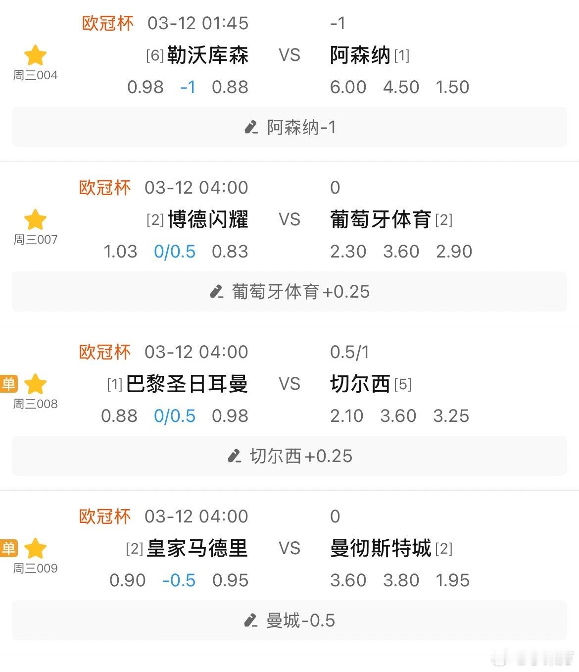 今日欧冠勒沃库森vs阿森纳皇马vs曼城巴黎圣日耳曼vs切尔西博德闪耀vs葡萄牙体