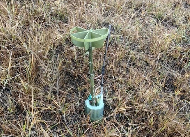 烽火问鼎计划每天认识一件兵器 乌克兰无人机布置的自制远程无线电起爆地雷/IED。