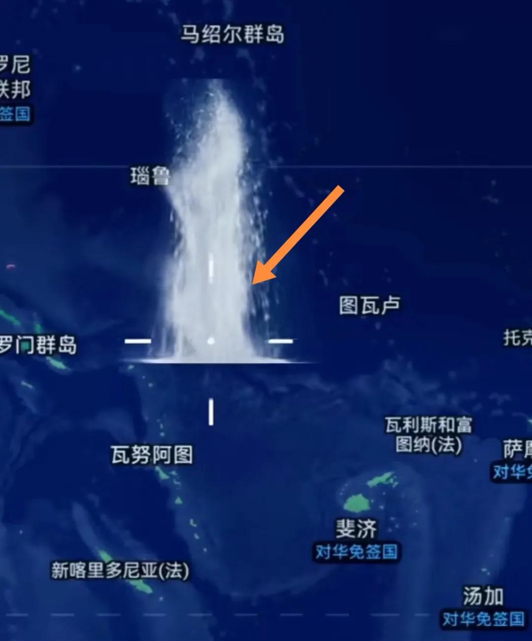 我国潜射“巨浪3”成功击中太平洋公海目标。