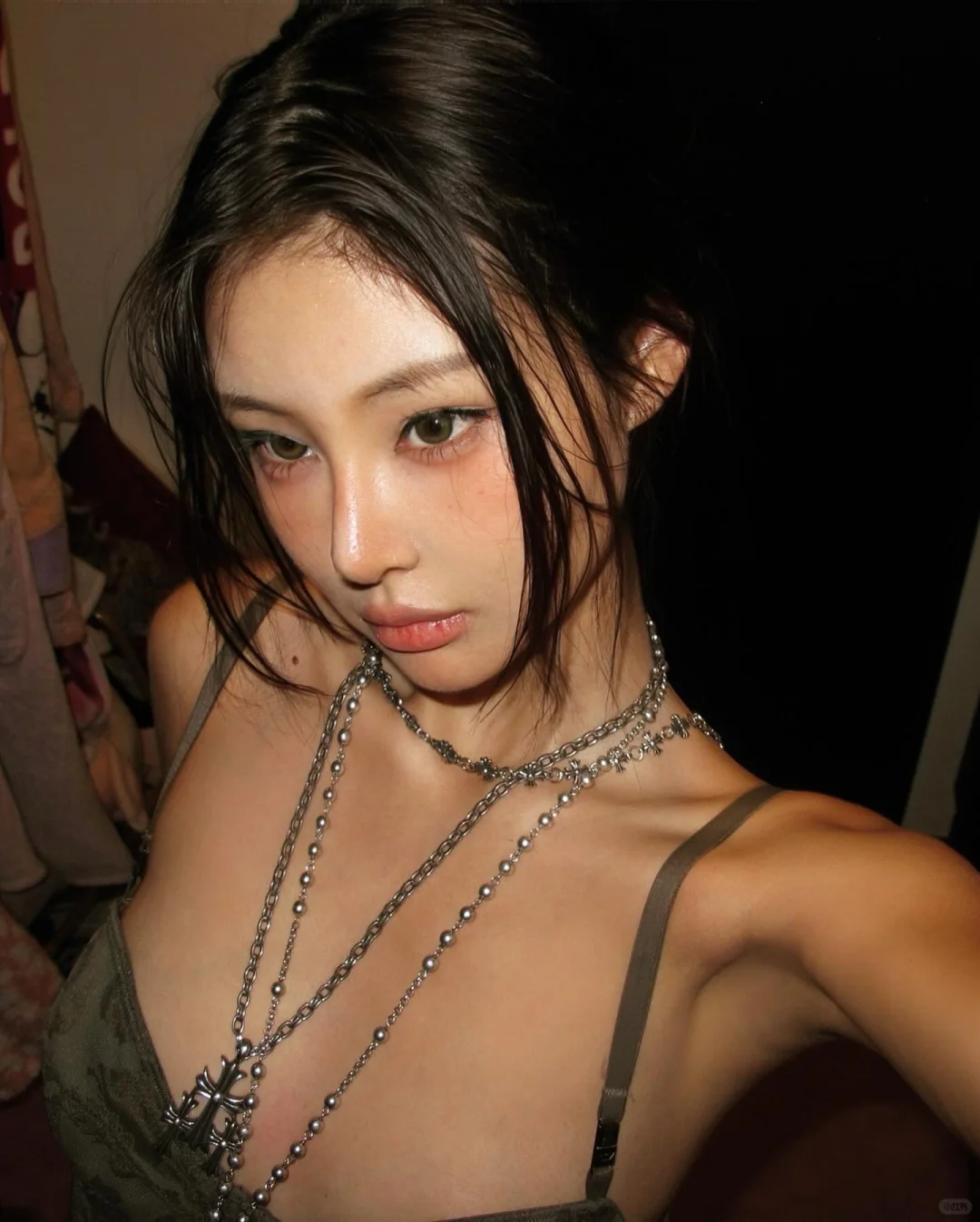出门前 .