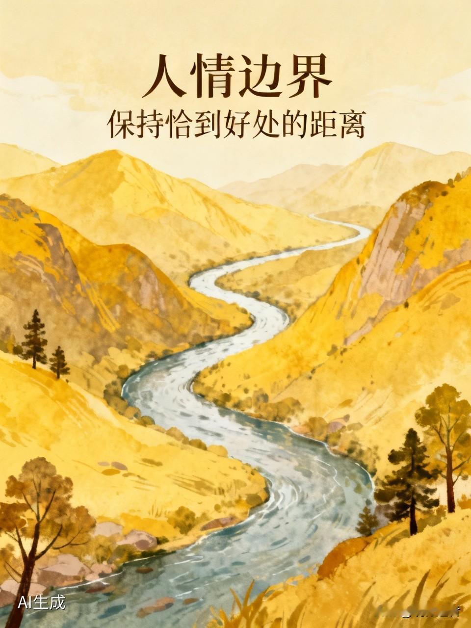 人情冷暖的现实让我们不得不重新审视人际交往的边界。过密的往来往往伴随着无谓的比较