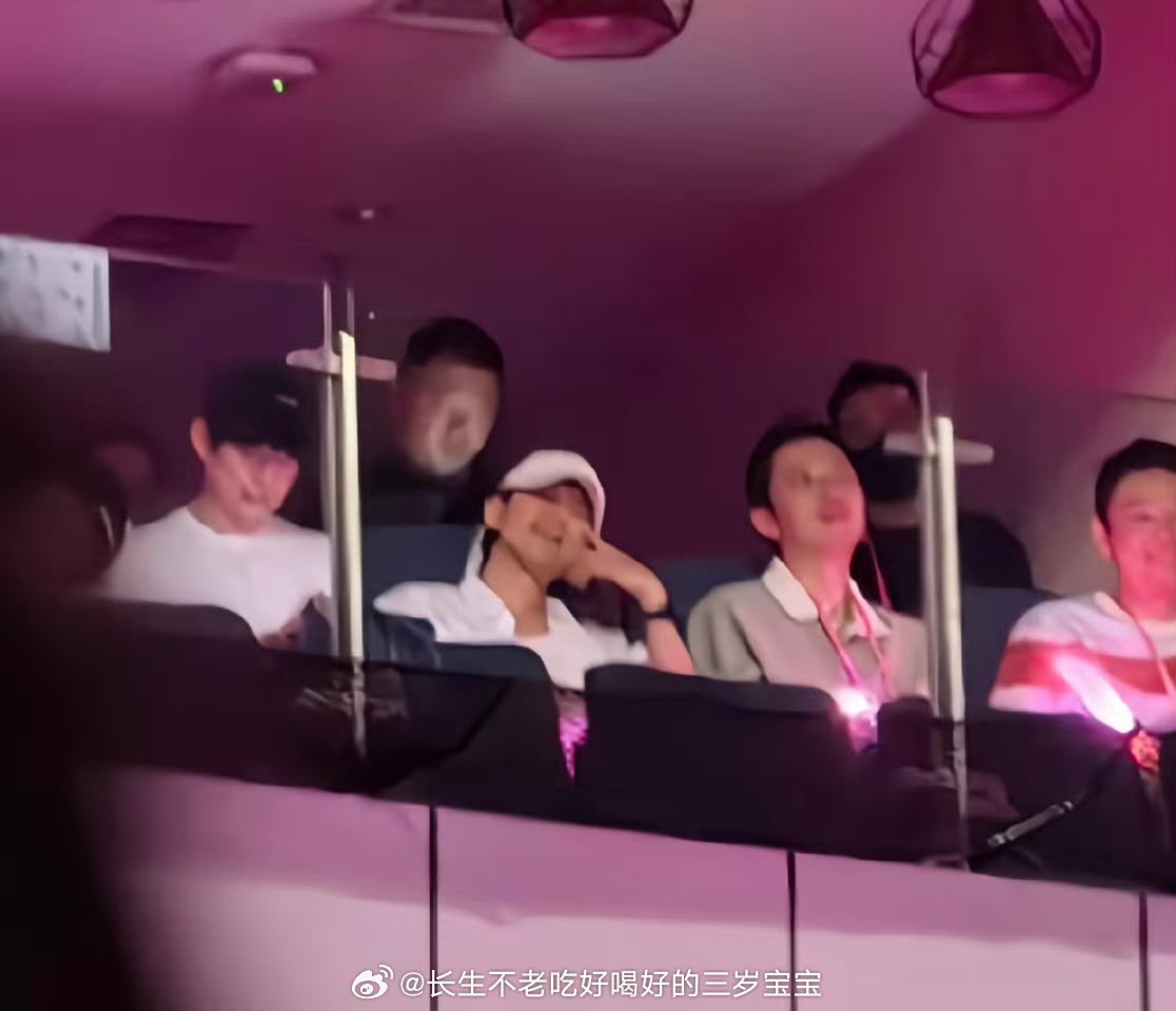 谢娜演唱会上的张杰看到张杰在台下为谢娜疯狂打call，那个姨母笑，那个骄傲的小表