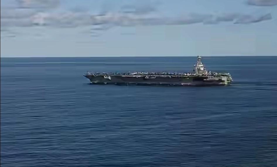 看样子林肯号真的撑不住了，已经没法继续完成后续作战任务！
美国深夜紧急调兵，福特