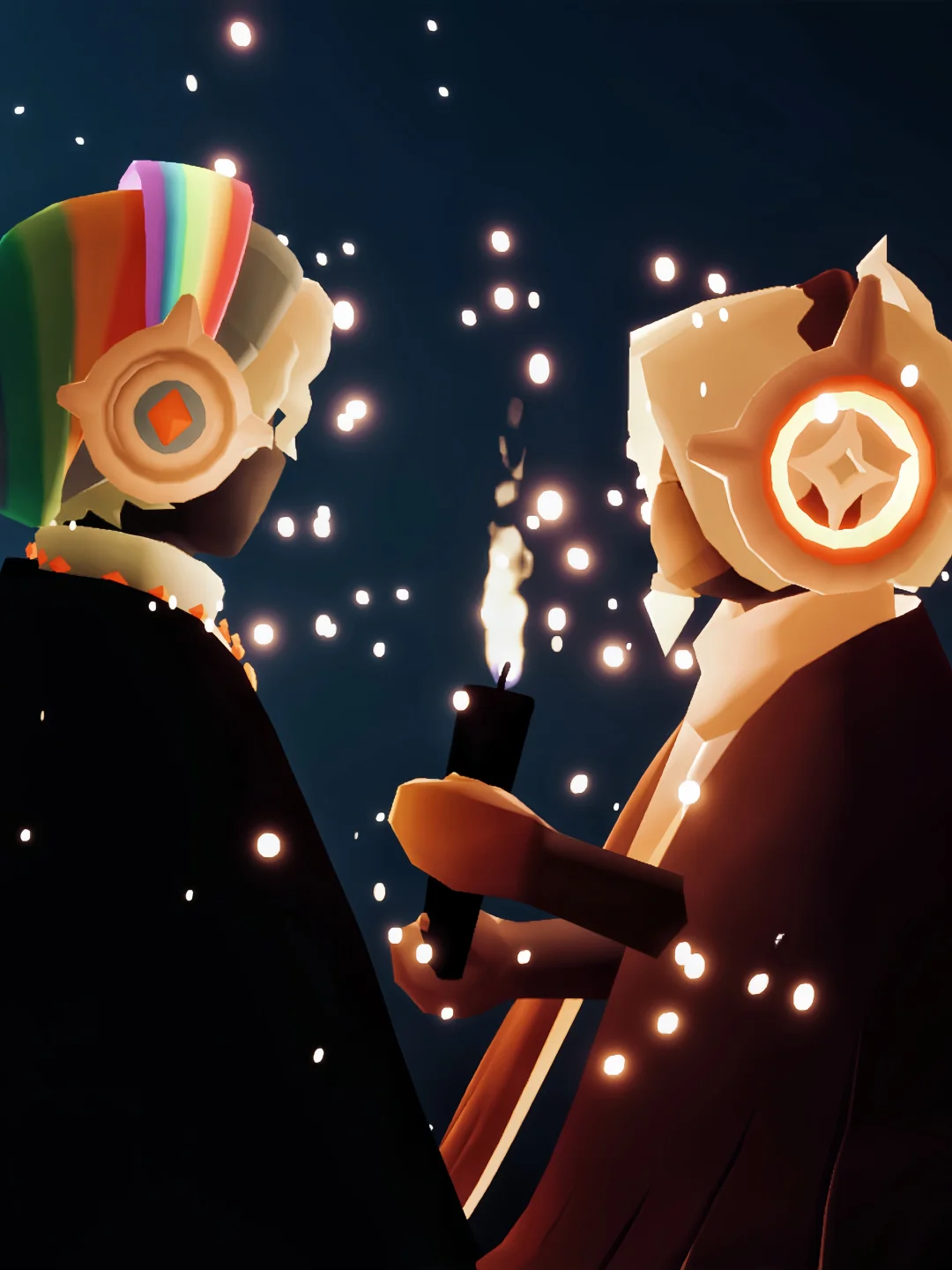 被彩虹帽迷的睡不着了……