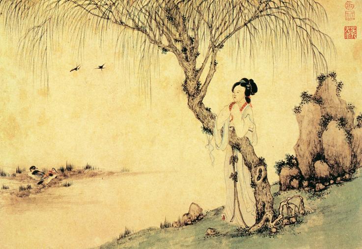 上联：常羡鸳鸟双双歇
下联：[玫瑰]

网络图片/诚谢侵删
