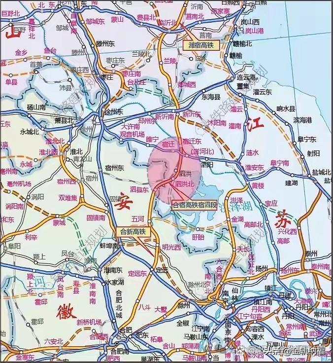 这条断头路列入2026年开工项目，跨省铁路通道是真的难！
合新高铁是国家京港（台