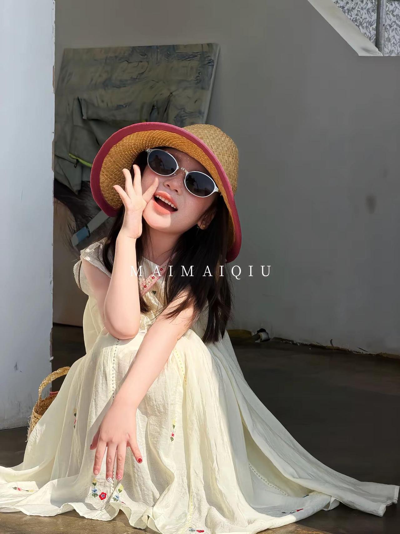 度假的感觉这不就来了吗。生女儿就要这样穿