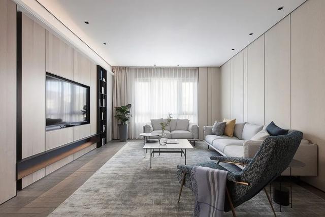150㎡现代简约，满屋木质感的空间，简约自然好高端