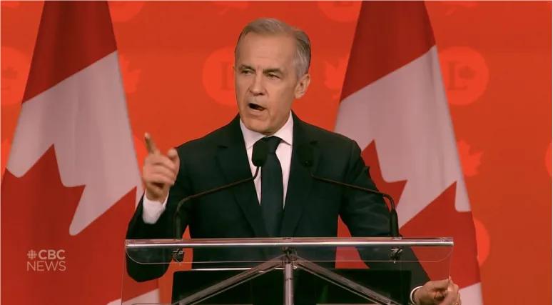 又一个从梦中醒来。
4月11日， 加拿大总理卡尼在演讲中称“每花1加元军费就有7