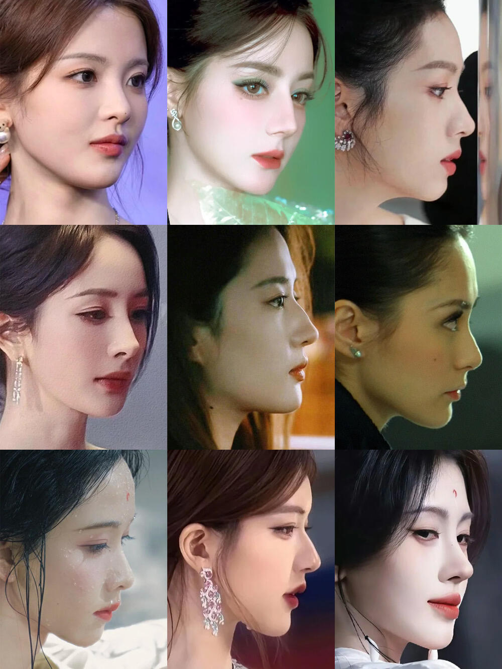 明星真的是美到“恐怖”许愿下辈子能有其中一张脸，接受调剂 