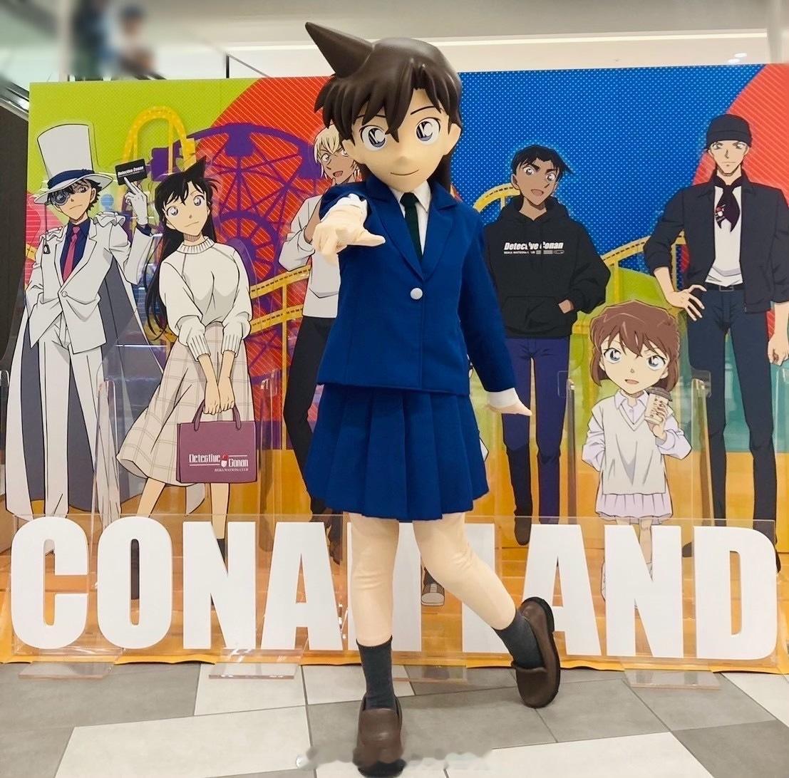 #名侦探柯南# [开学季]#毛利兰# 好会摆pose！ ​​​