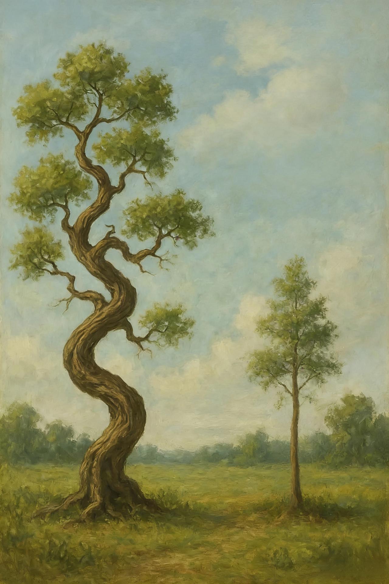 庄子曾讲过“无用之用”的故事：
一棵大而弯曲、疙里疙瘩的树，因为“不中绳墨”（不