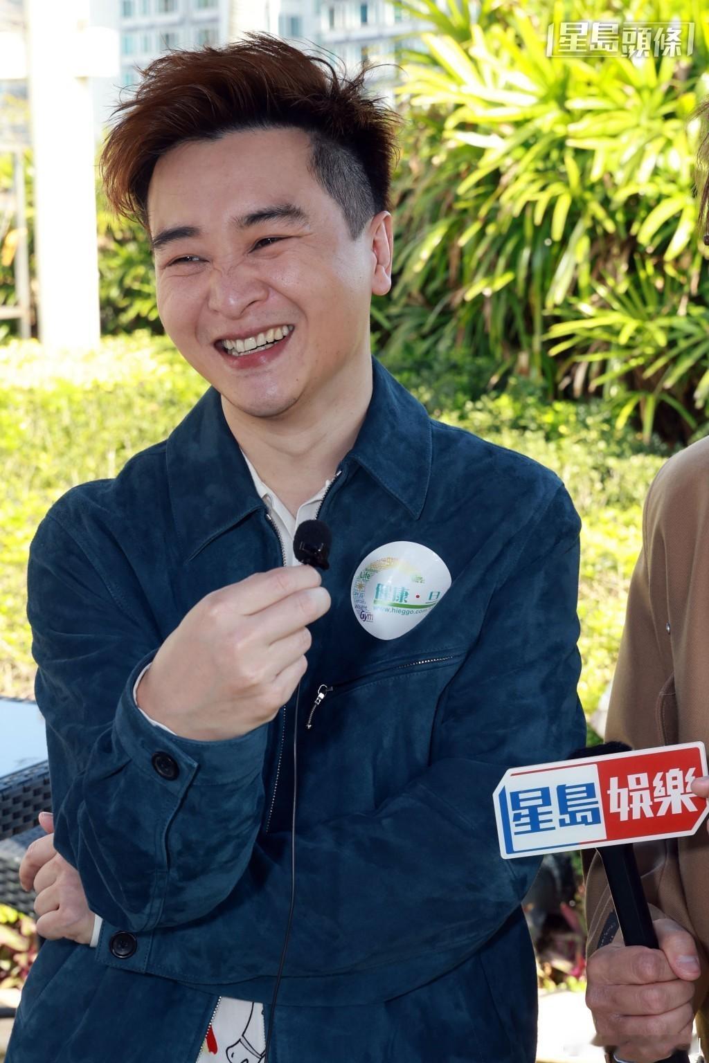 譚輝智張與辰紅館騷門票被嘲貴過一線 承認會有壓力.譚輝智與羅啟豪出席兩人6月紅館