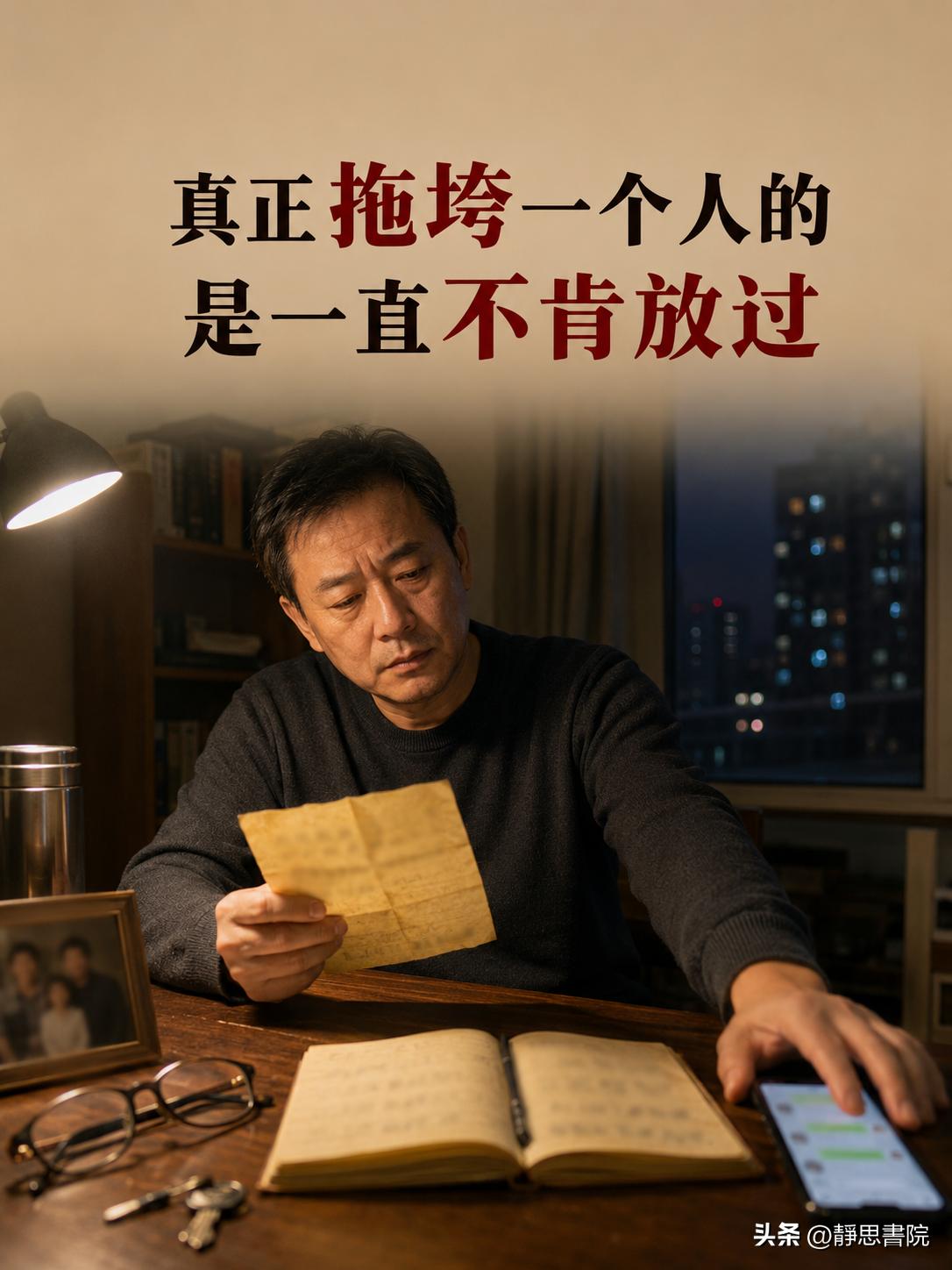 真正拖垮一个人的，往往不是失去，而是一直不肯放过

老许和最好的朋友合伙做生意，