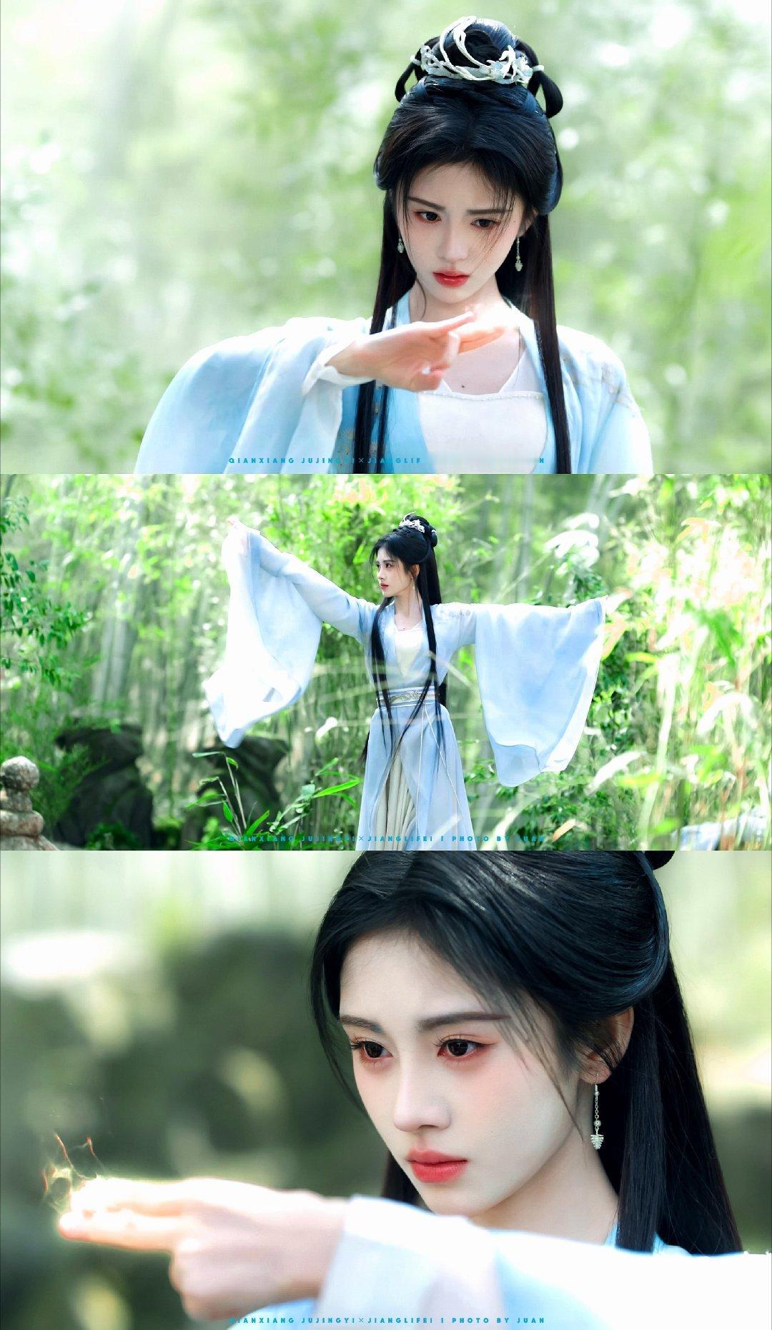 jjy鞠婧祎苏绿夏 jjy鞠婧祎万花世界 我以浪漫起笔，续写你这漫长旅途。