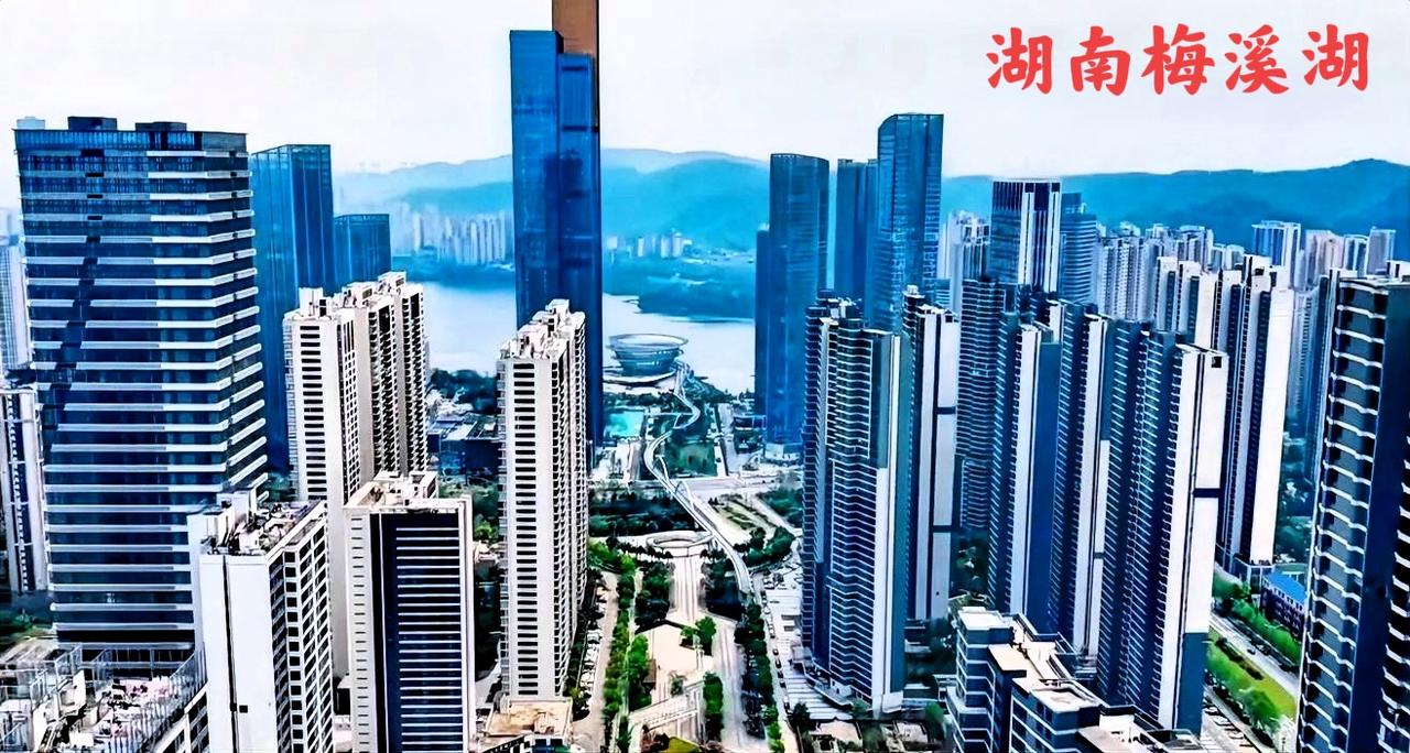 说实话，在湖南所有的城建当中，个人认为：只有长沙梅溪湖算得上是一个标准的城市。论