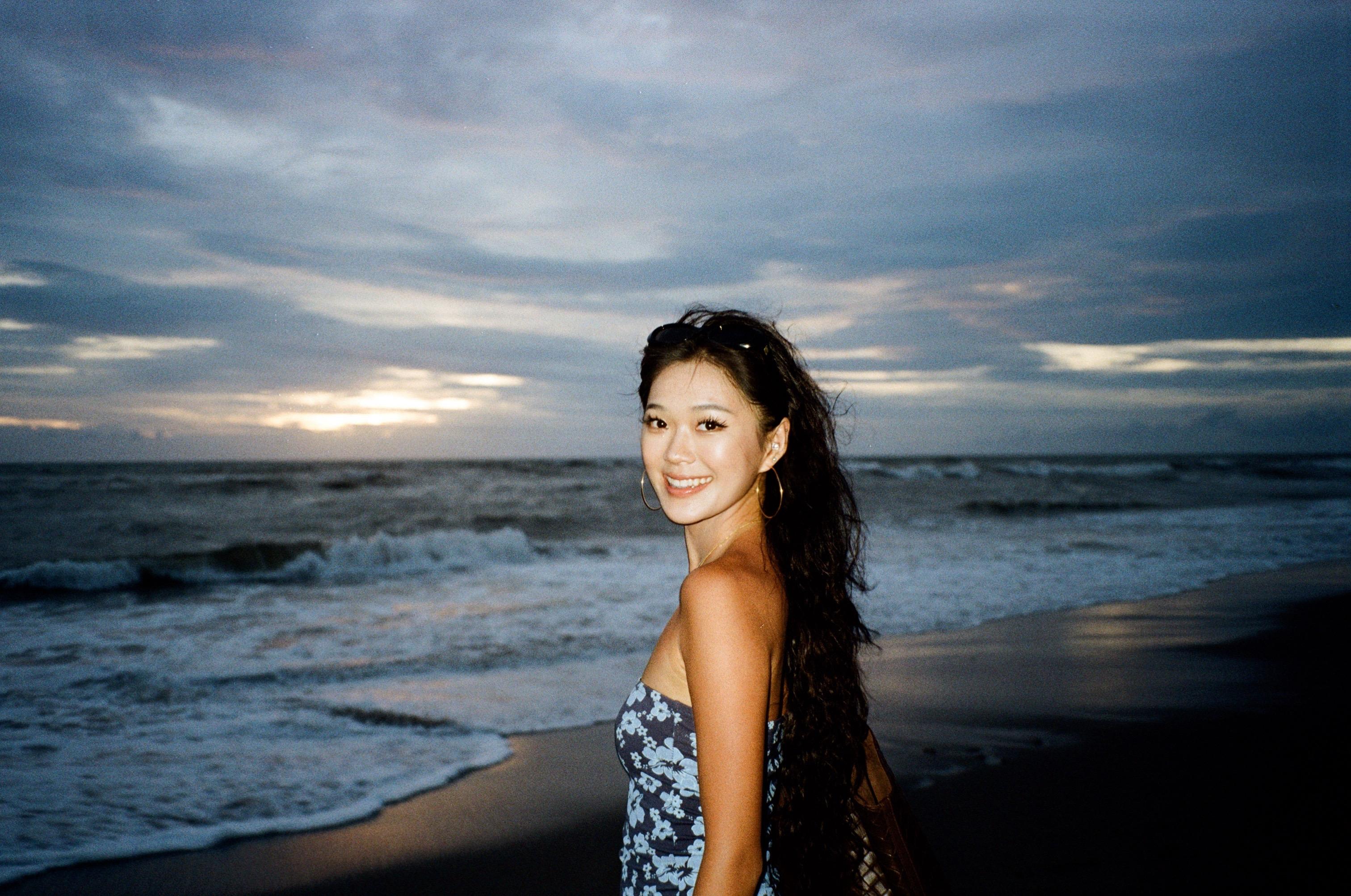 在巴厘岛冲洗的胶片。