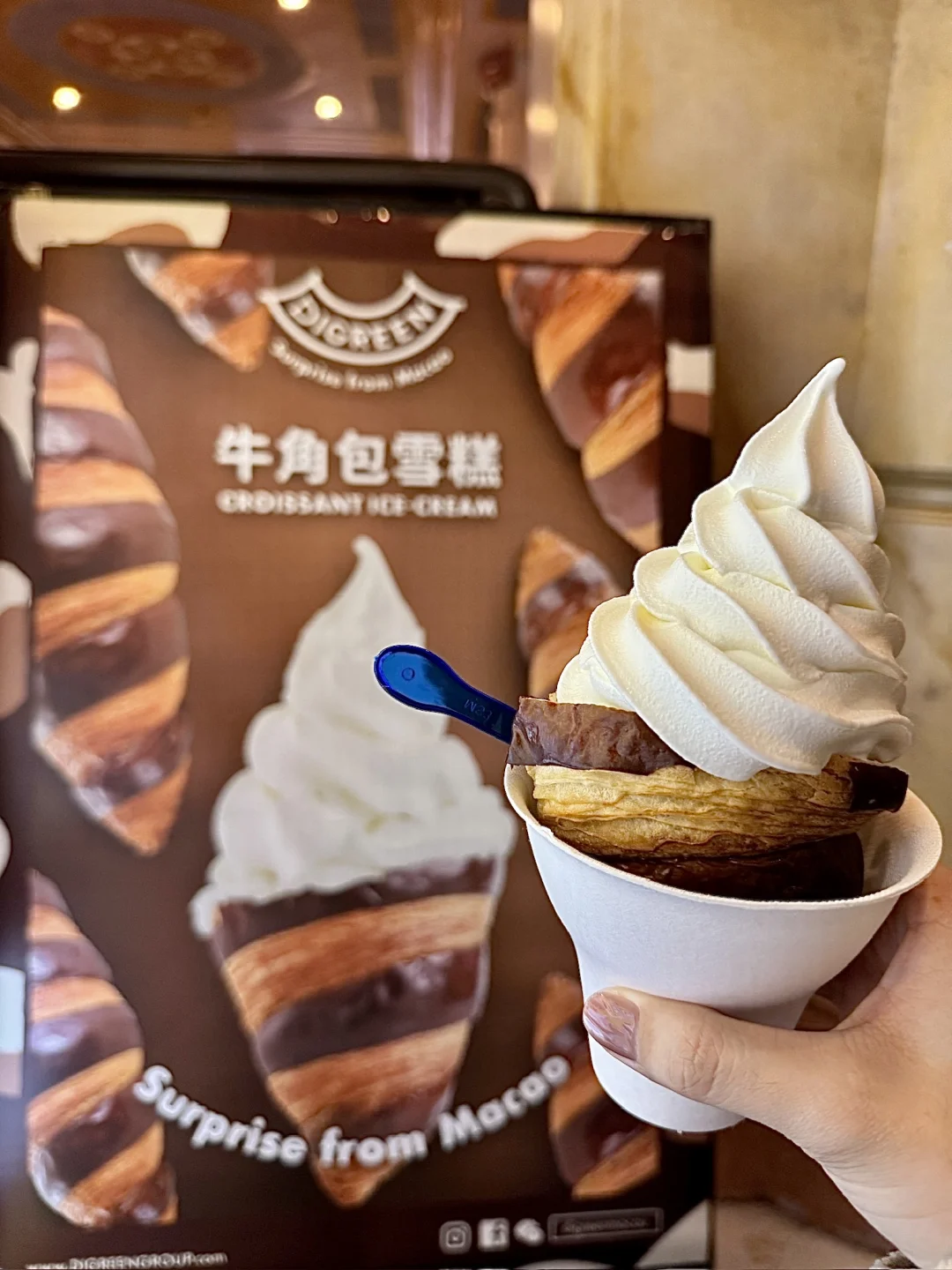 在澳门吃到了人生冰激凌！！🍦🍦🍦🍦