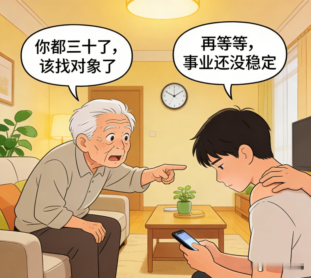 有人说：国家一定要成立催婚办，工作职责明确，就专催婚，不结婚的统一送尼姑庵，男的