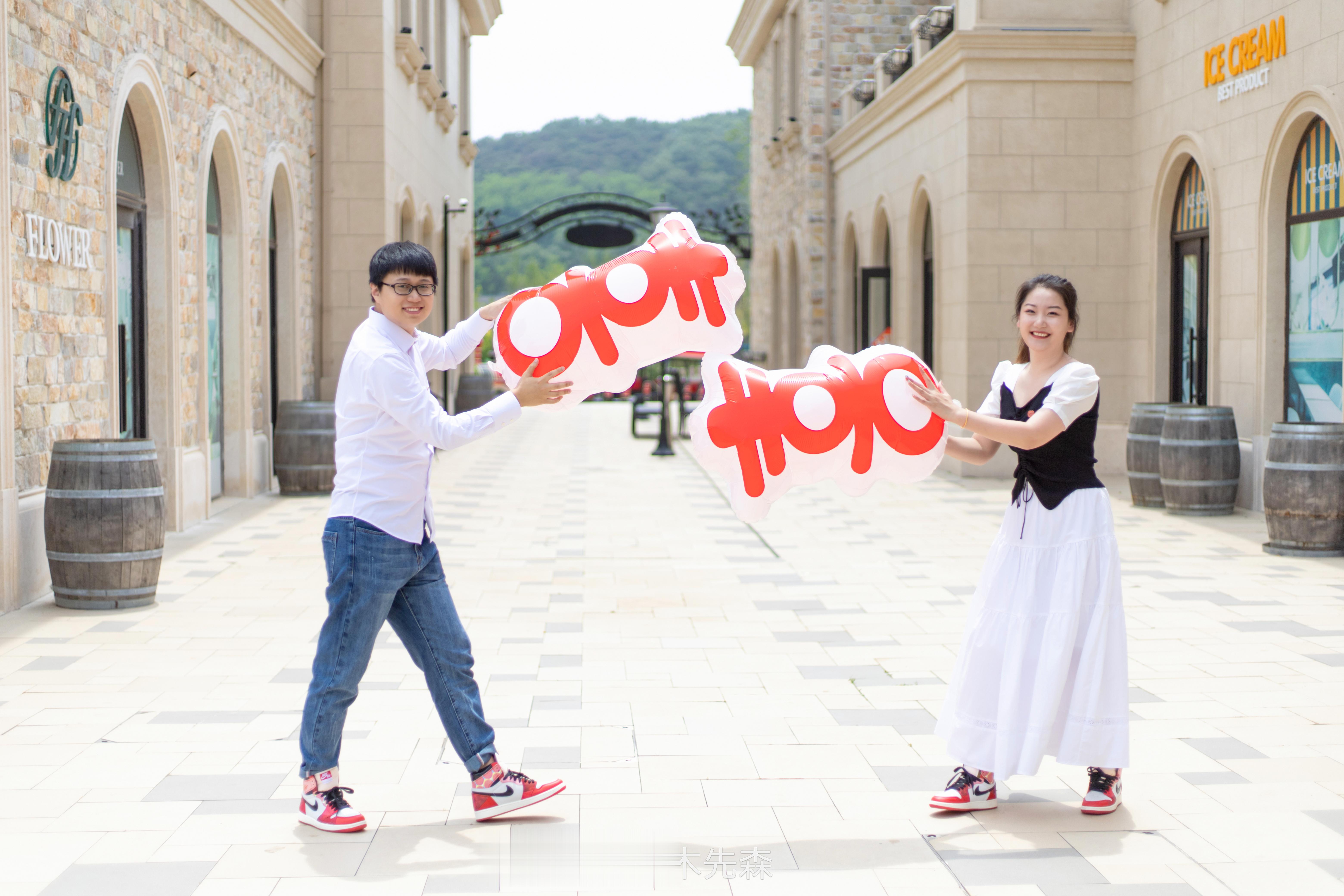 大连金石滩领证跟拍爱笑的情侣，今日甜度超标 ​​​