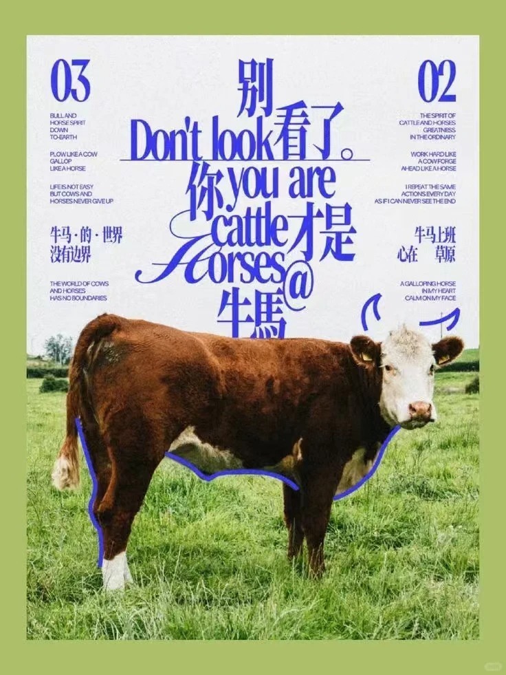 设计美学 动物主题海报 