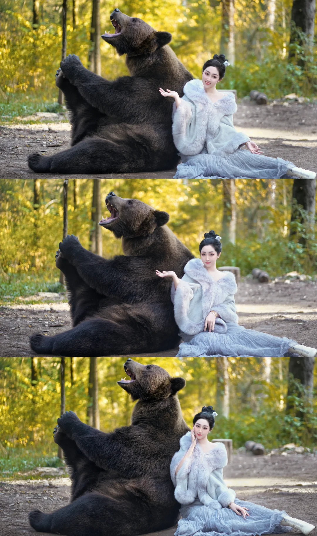 莫斯科特产Tom熊🐻战斗民族就是会玩☺️