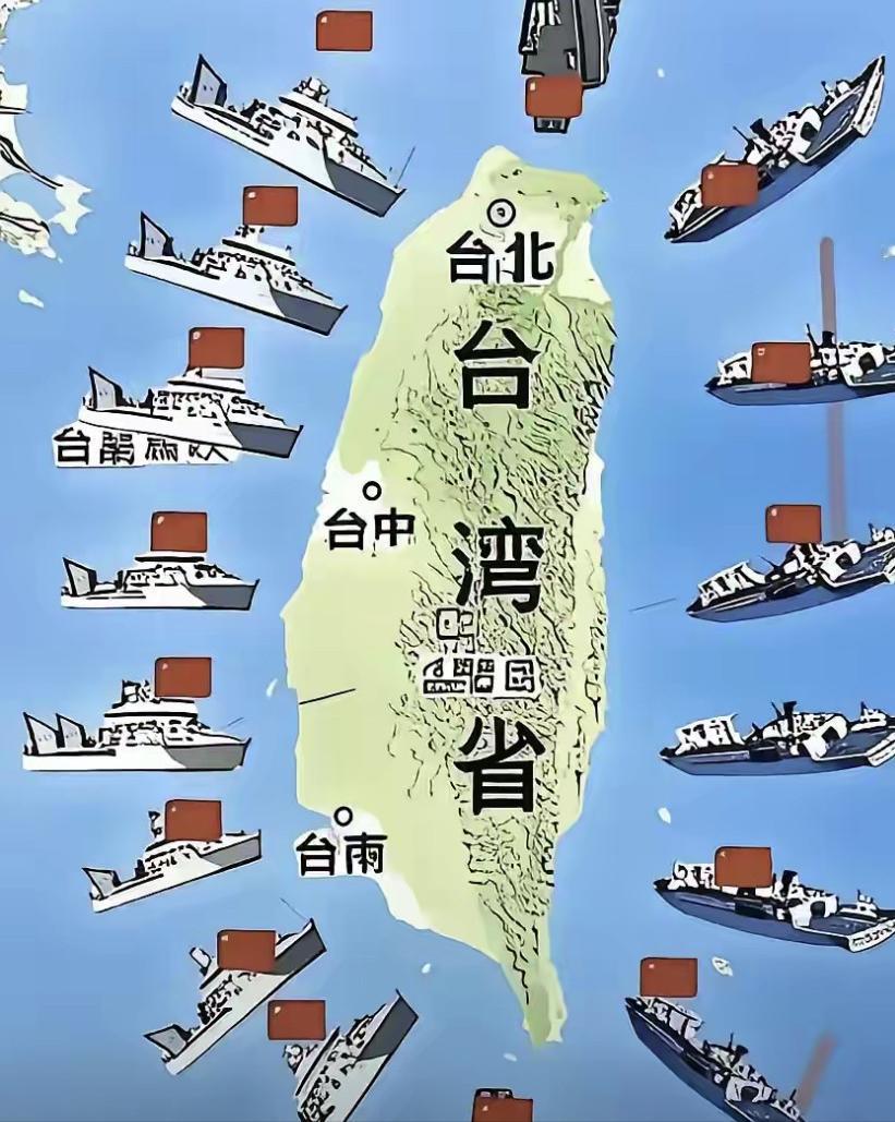 老美真的太蠢了！现在还没有看明白中国大陆的收台策略：高手不战而胜才是上策！十则围