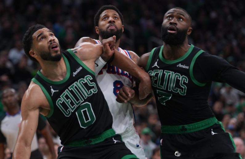 NBA常规赛，凯尔特人107-103险胜尼克斯，塔图姆赛后接受了媒体采访。塔图姆