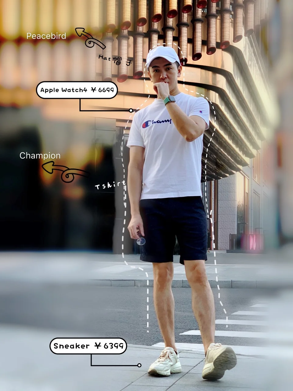 穿搭 ：Tips：🧢