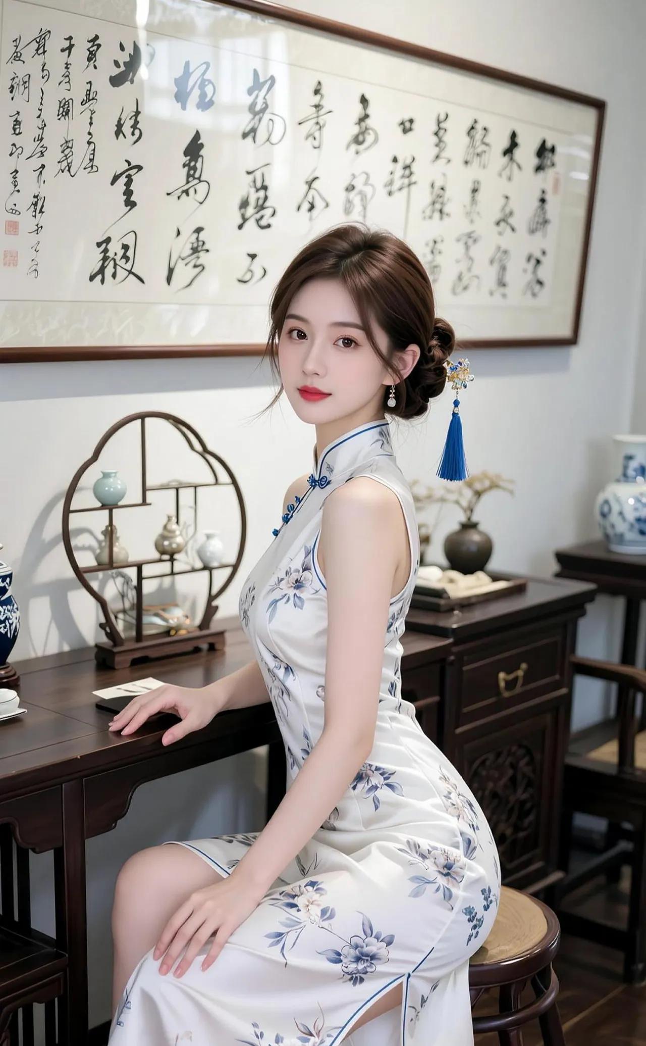 优雅旗袍，古典韵味，尽显东方之美