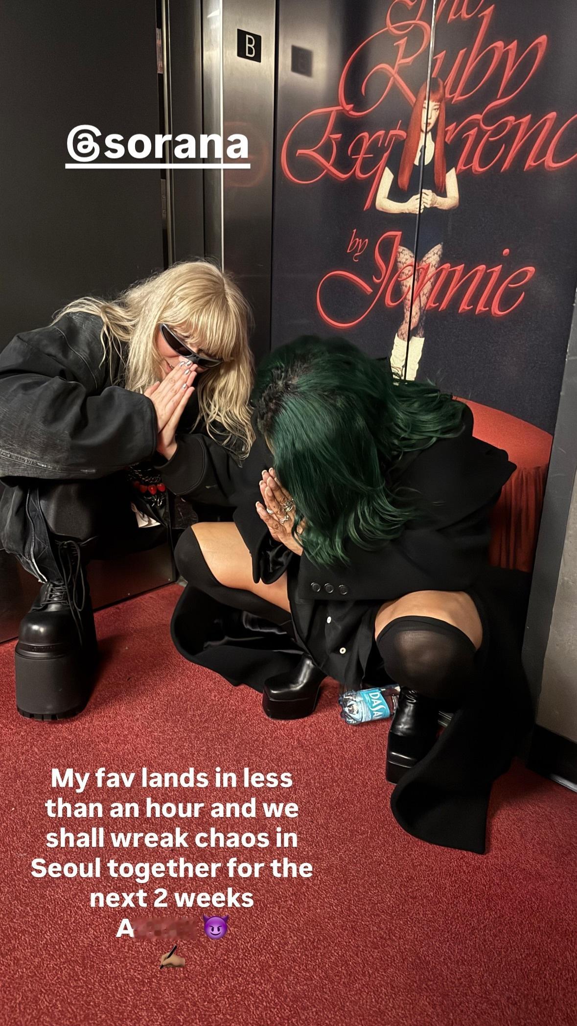 the8ae＆carmenreecey(参与过Ruby歌曲创作的两位艺术家)最近