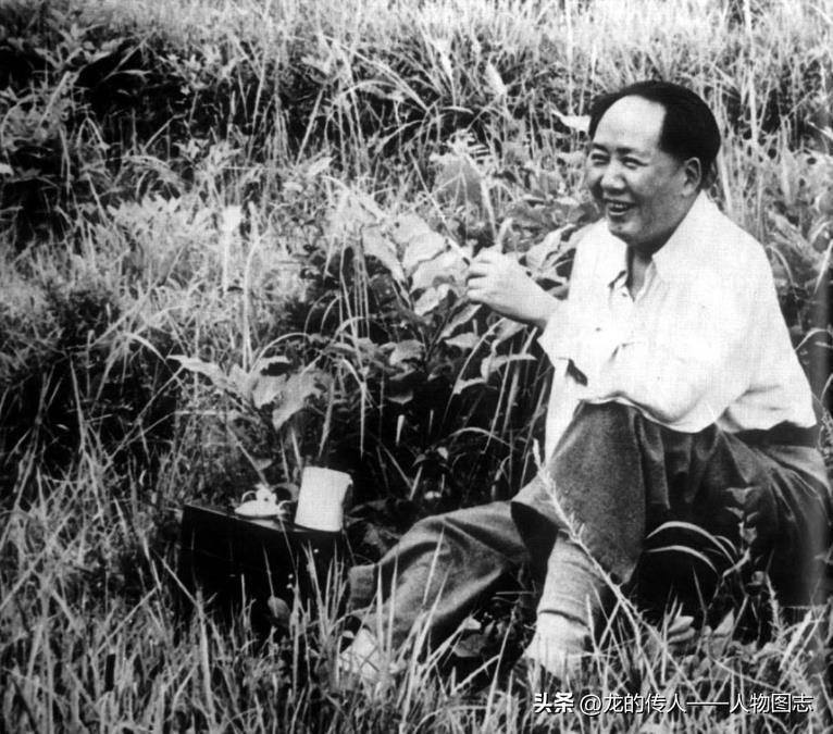 1954年毛泽东在杭州