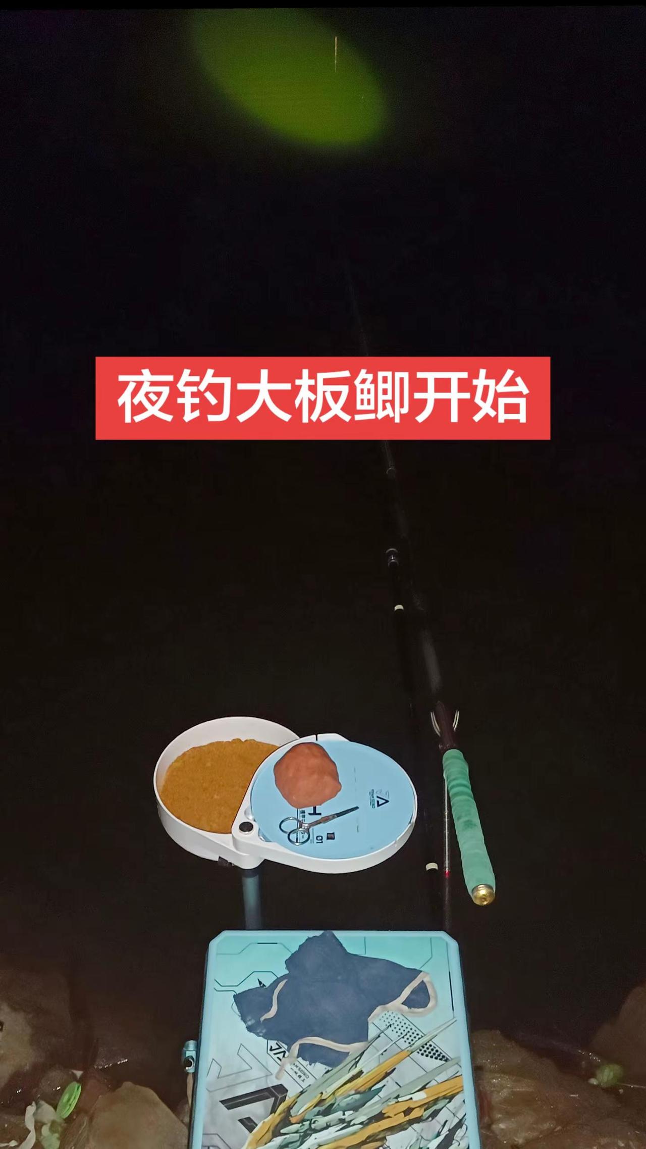 希望今晚给再我来两条斤鲫。钓鱼 夜钓野钓