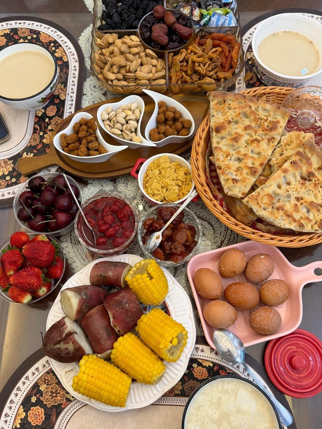 早餐太丰盛了吧