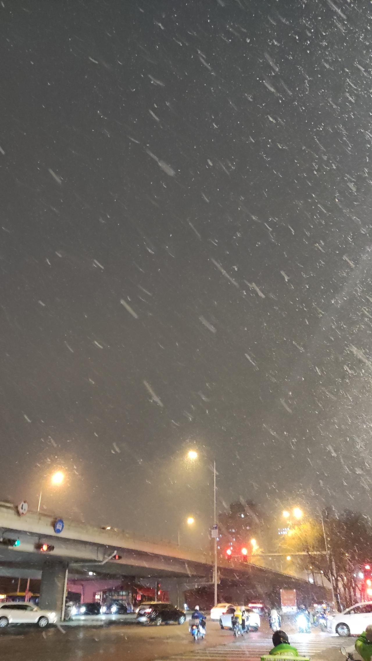 晒图笔记大赛北京又下雪了