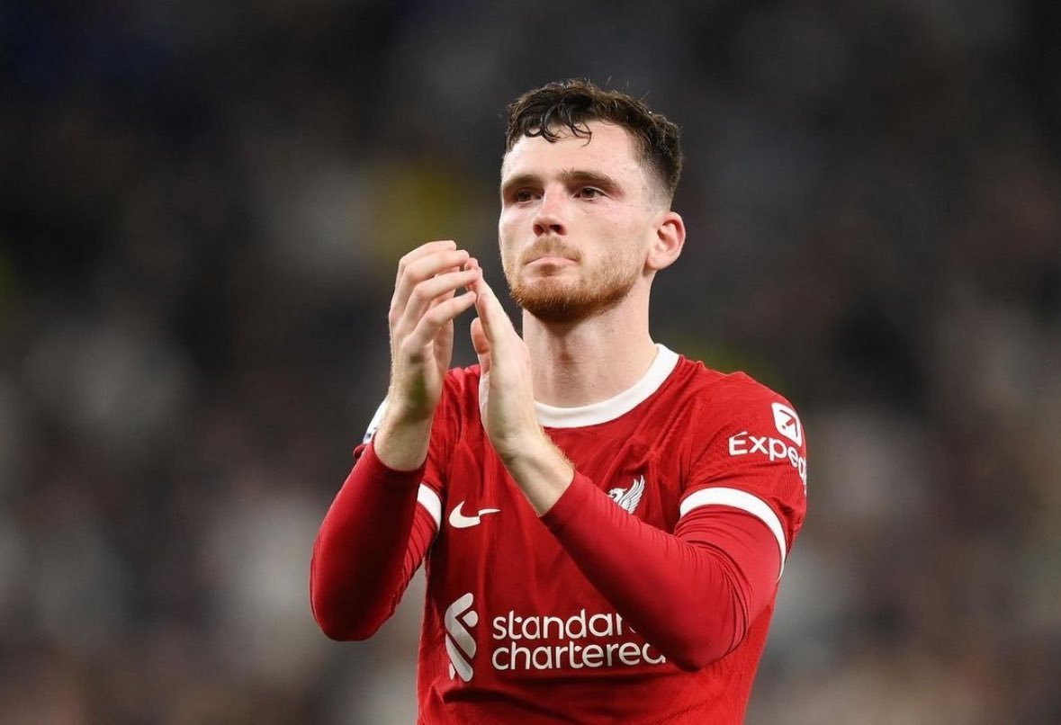 🥇转会专家Romano：托特纳姆热刺和利物浦就安迪·罗伯逊转会事宜的谈判仍在进