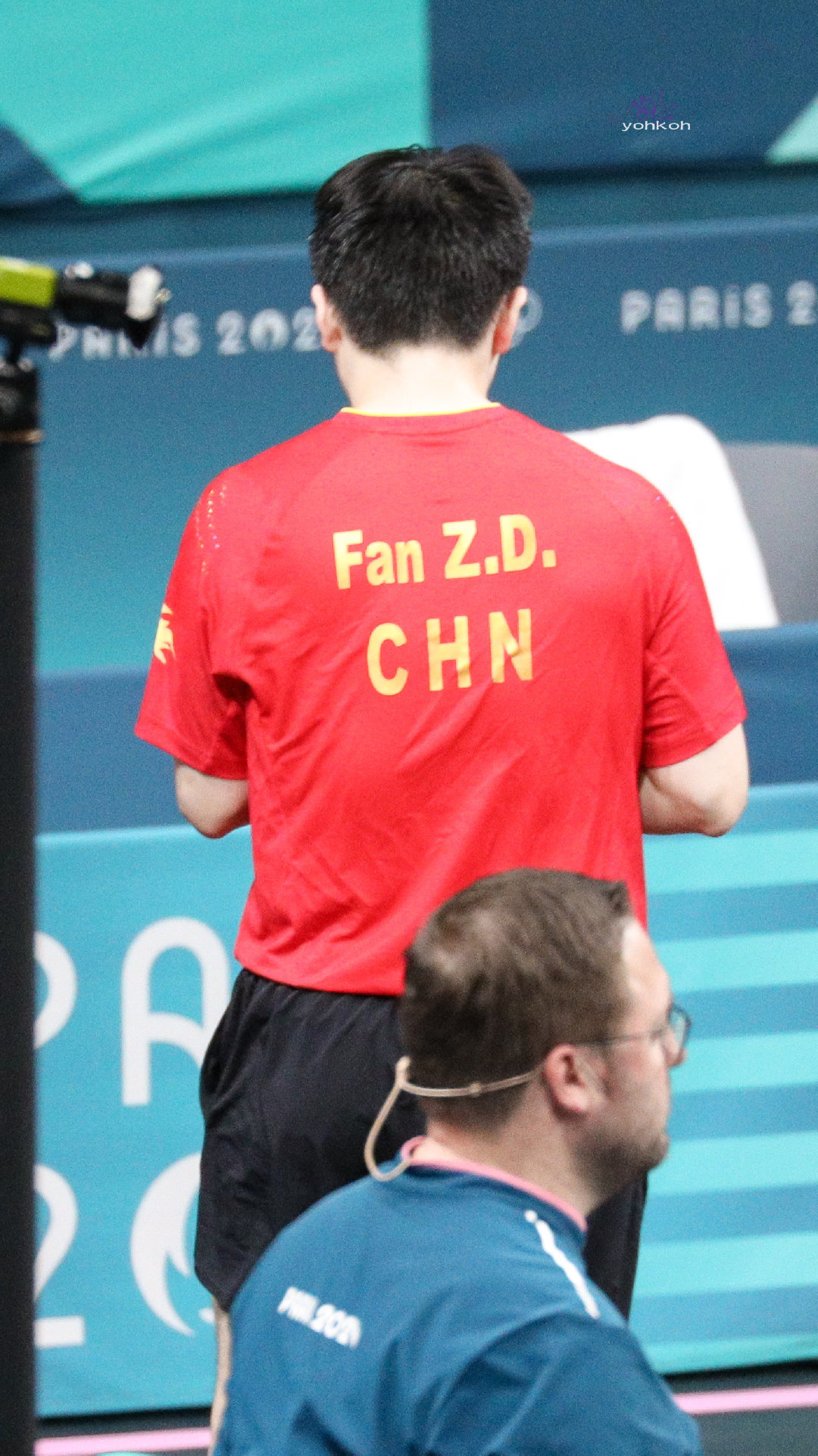 樊振东的背影，永远是最让人安心的存在。只用实力说话！愿他一路顺遂，所向披靡