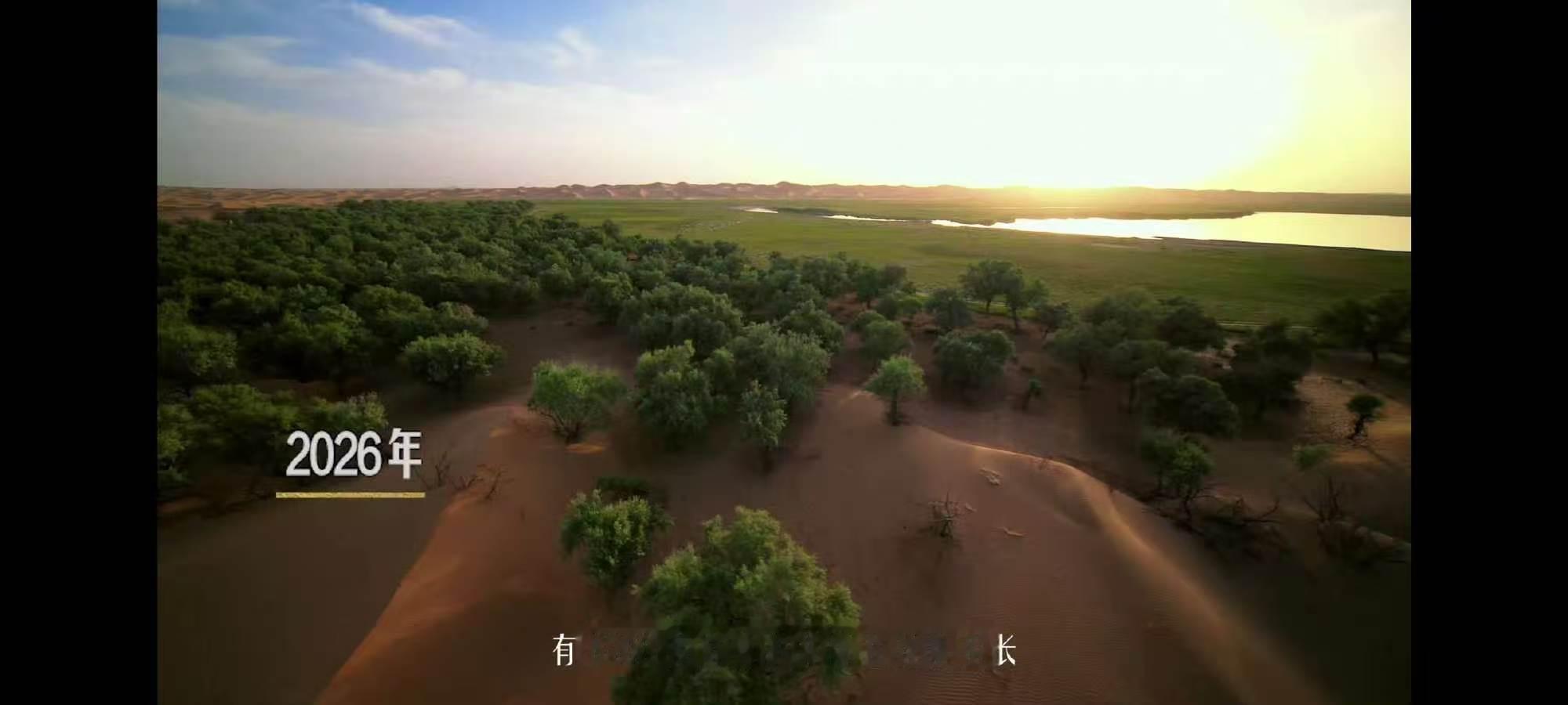 真的被这片土地震撼到。把茫茫大漠当作天然的剧场，上演一场从沙漠走向绿洲的大地故事