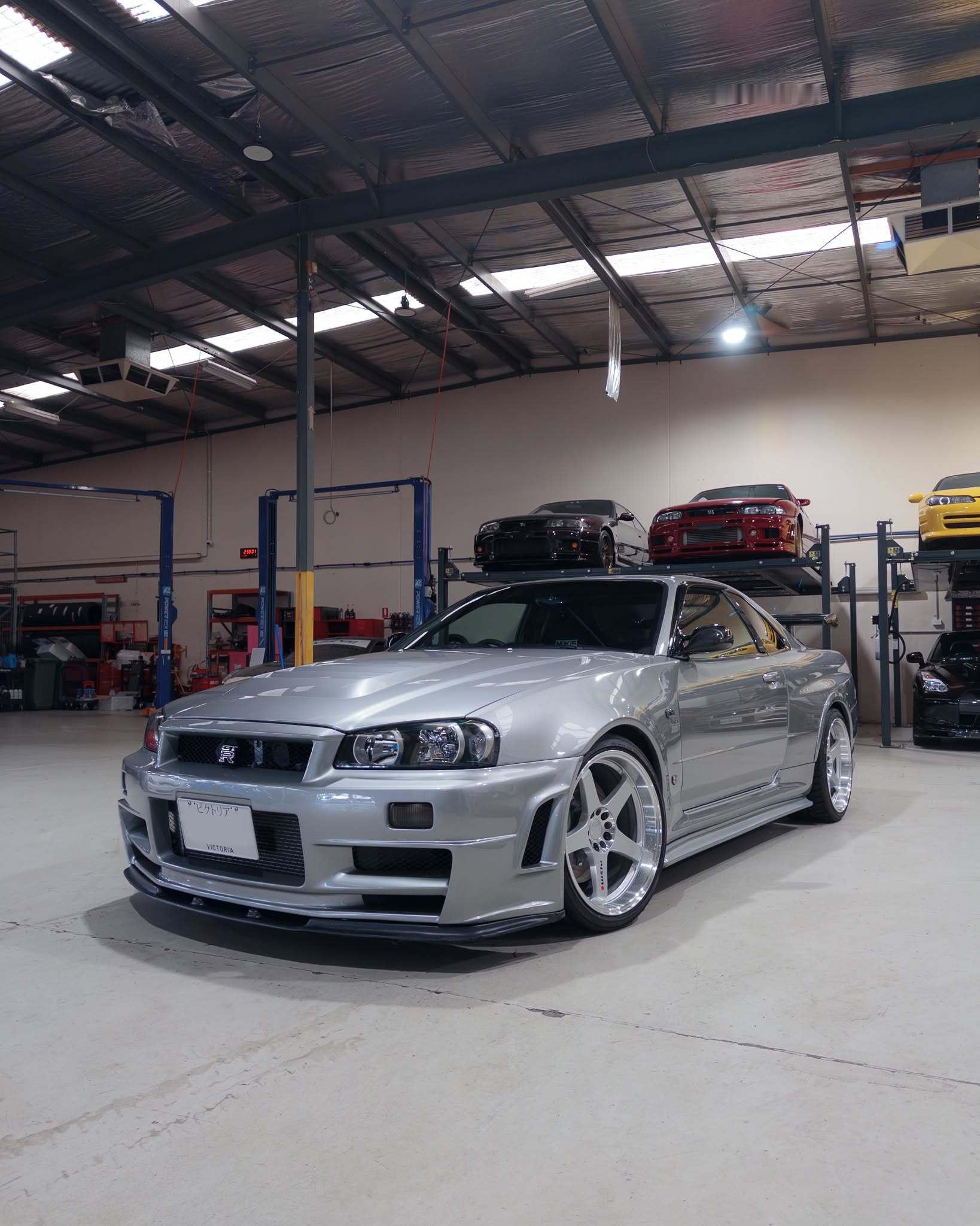 sscs图集每日一战神 - Nissan Skyline GT-R BNR34 