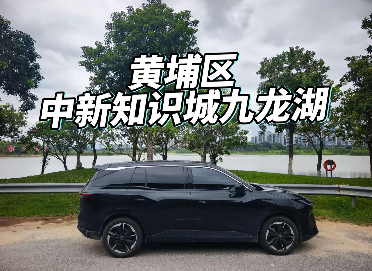 广州黄埔中新知识城停车过夜露营钓鱼。很多想来广州黄埔中新知识城九龙湖的老铁，不知