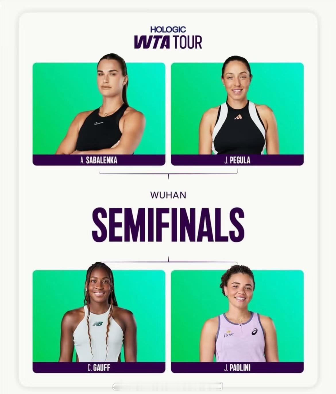 📢武网女单四强诞生📍【2025武网】✍️女单四强🎾萨巴伦卡VS佩古拉🎾高