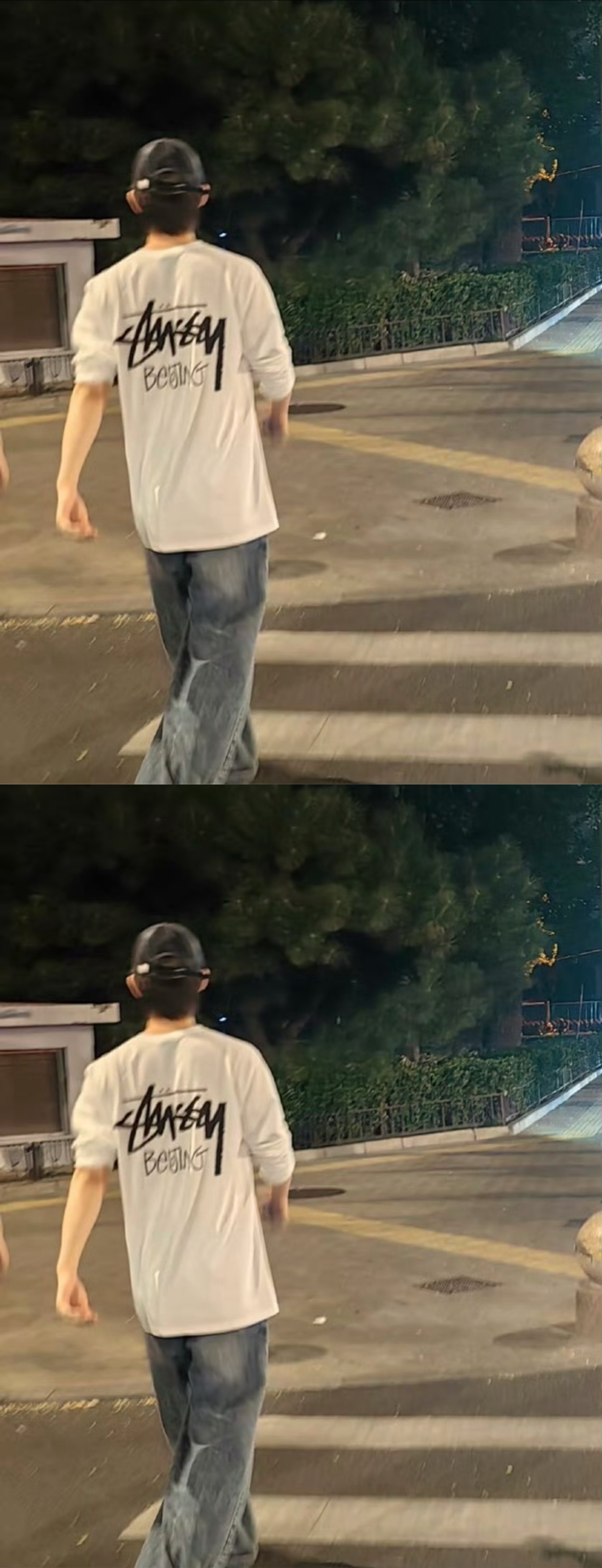 三里屯偶遇马柏全网友三里屯偶遇马柏全，背影好帅啊，期待新歌