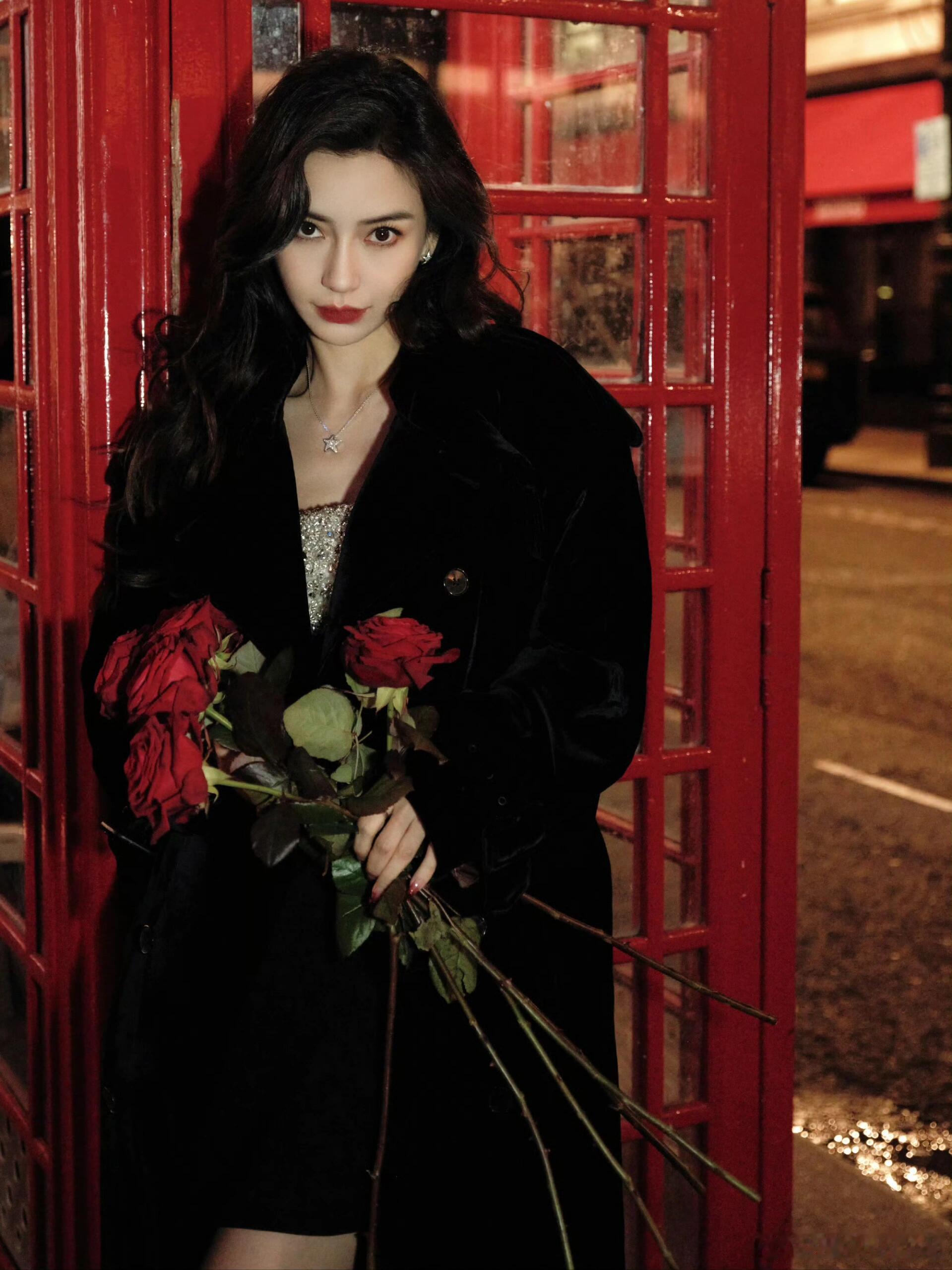 #angelababy[超话]# 咱baby姐就是美，老公是一种感觉[色][色]