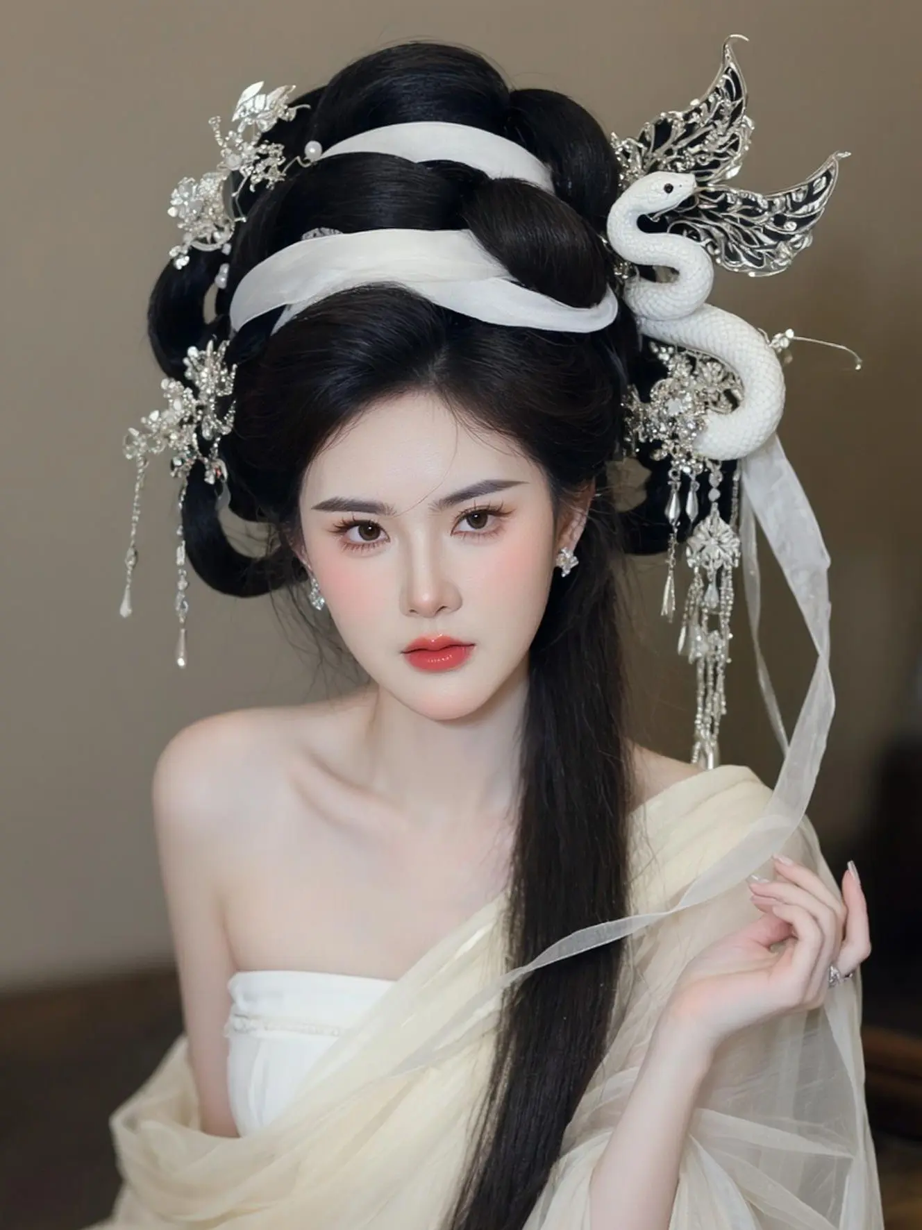 AI白蛇古风写真