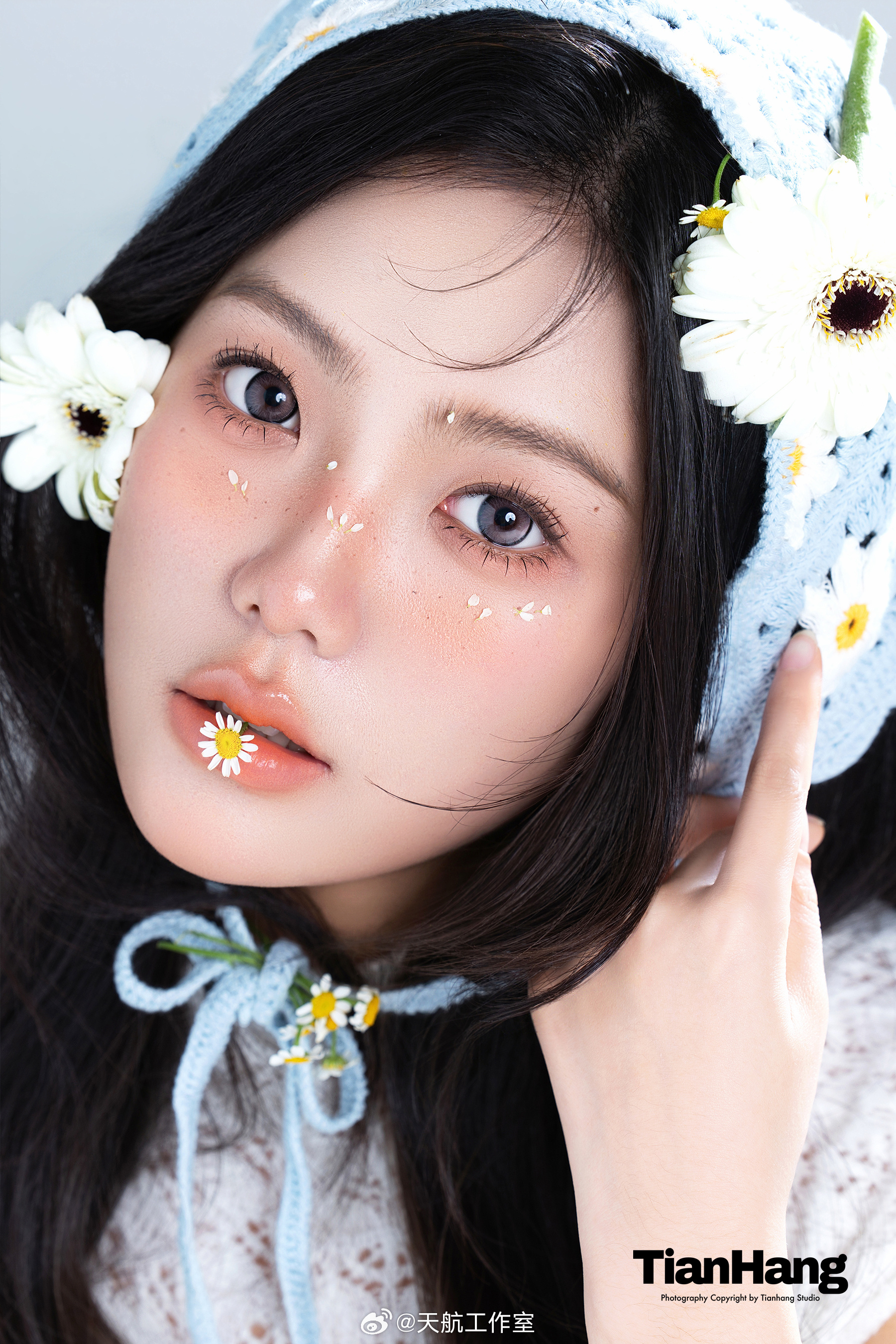 ✨棚拍分享从春天里偷跑出来的雏菊少女🌼天航工作室韩系棚拍少女心时尚韩杂花漾肖像