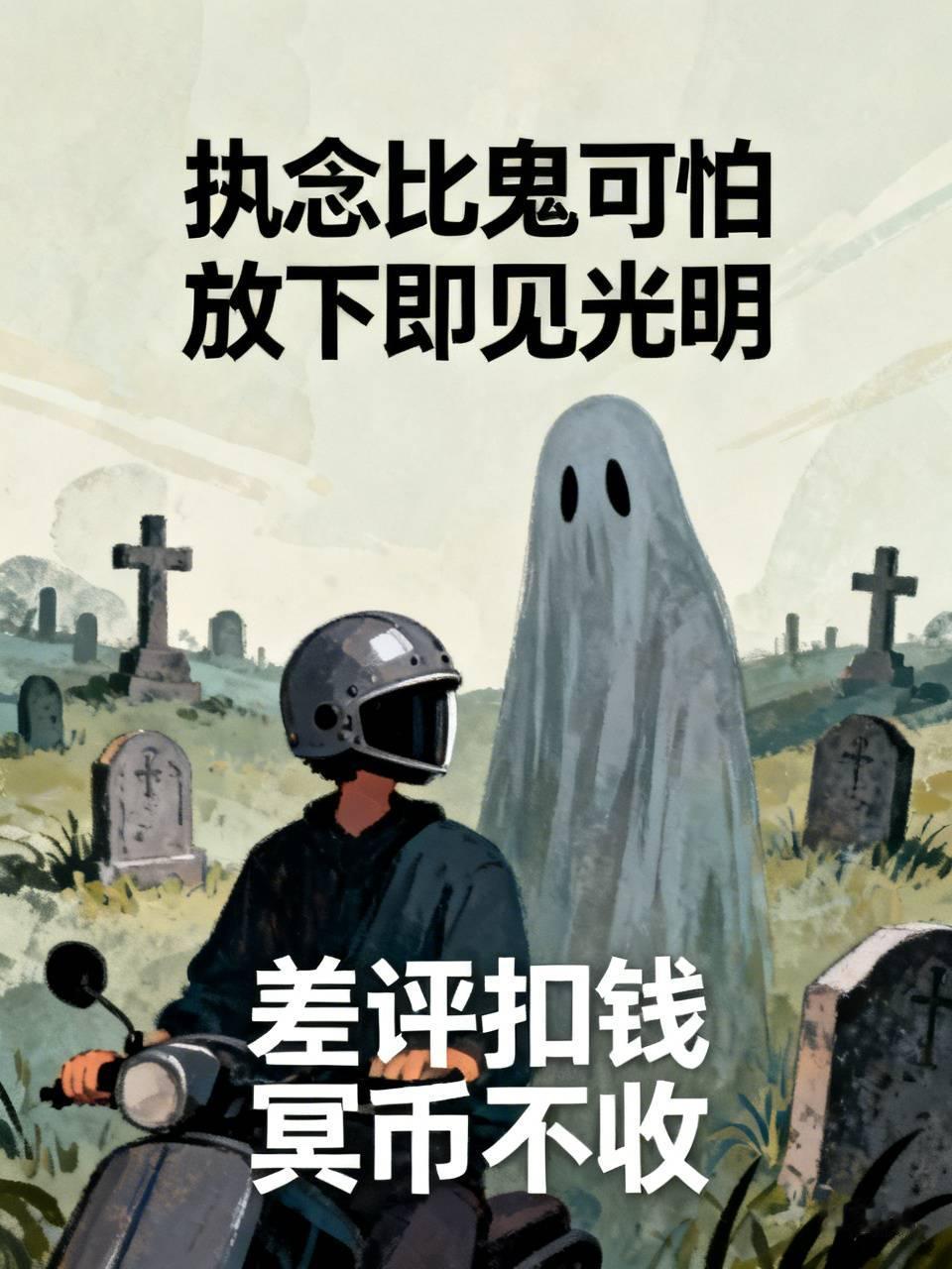 江湖怪谈•荒诞志327外卖骑手与夜叉

骑手深夜送餐，地址是乱葬岗。开门的是无面